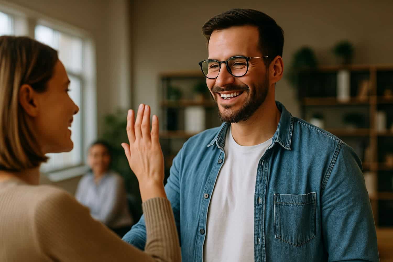 Migliorare la capacità di relazionarsi con gli altri Persona che supera l’incapacità di relazionarsi con gli altri grazie a piccoli gesti quotidiani