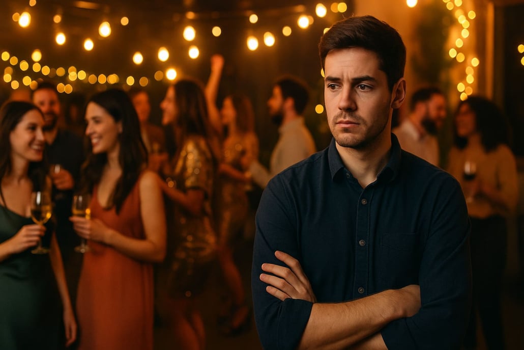 Non piaccio alle persone. Sentirsi esclusi ad una festa