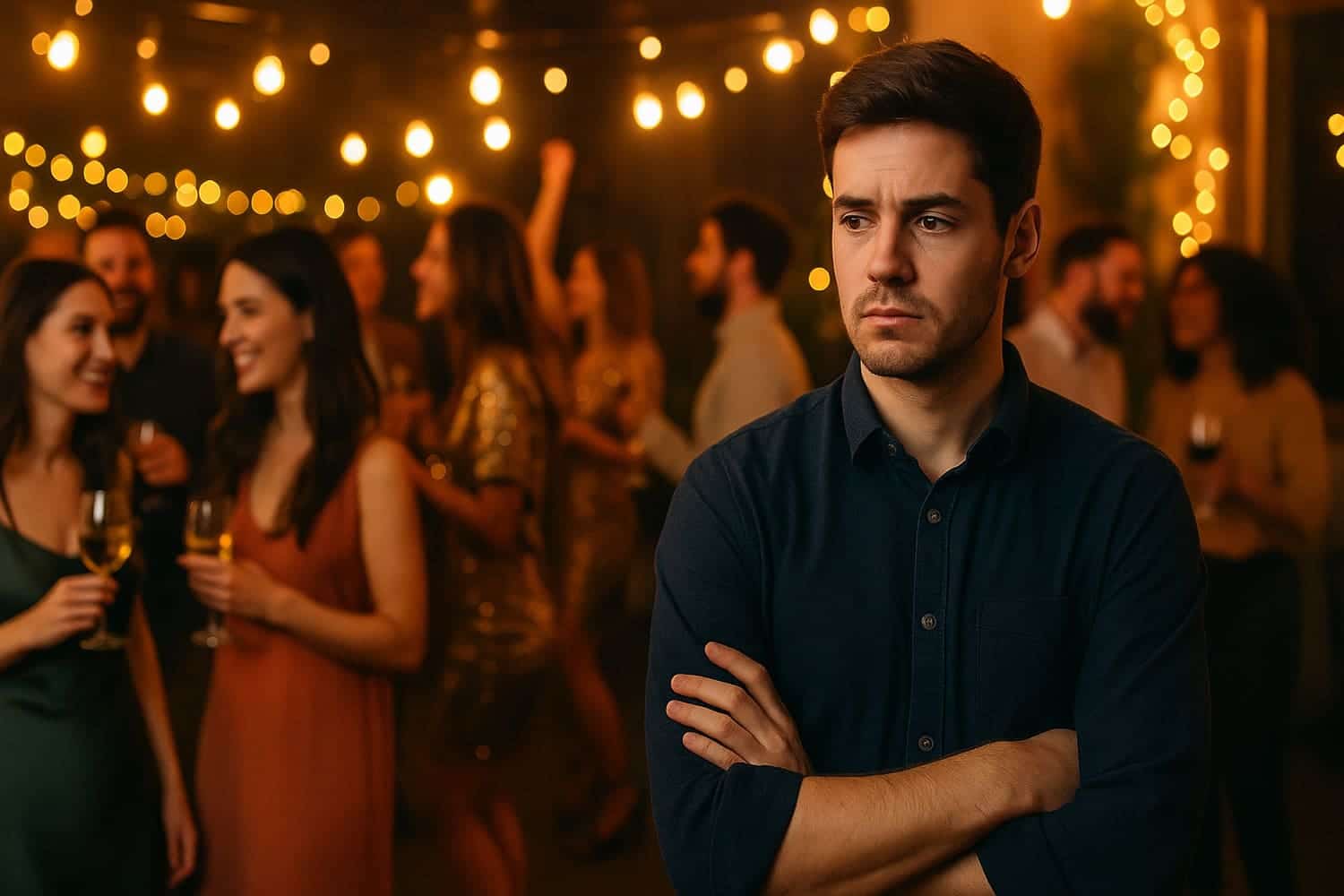 Non piaccio alle persone Non piaccio alle persone. Sentirsi esclusi ad una festa