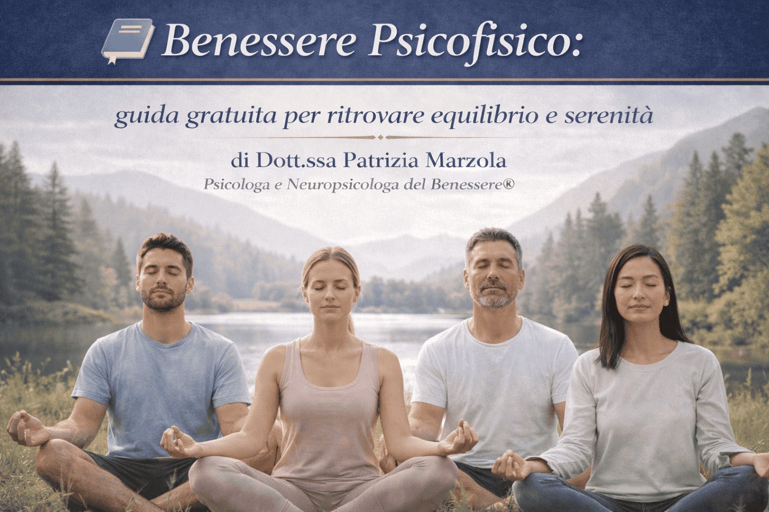 Benessere Psicofisico – Guida gratuita per equilibrio e serenità | Dott.ssa Patrizia Marzola Guida gratuita sul benessere psicofisico per ritrovare equilibrio e serenità, a cura della Dott.ssa Patrizia Marzola psicologa e neuropsicologa del benessere