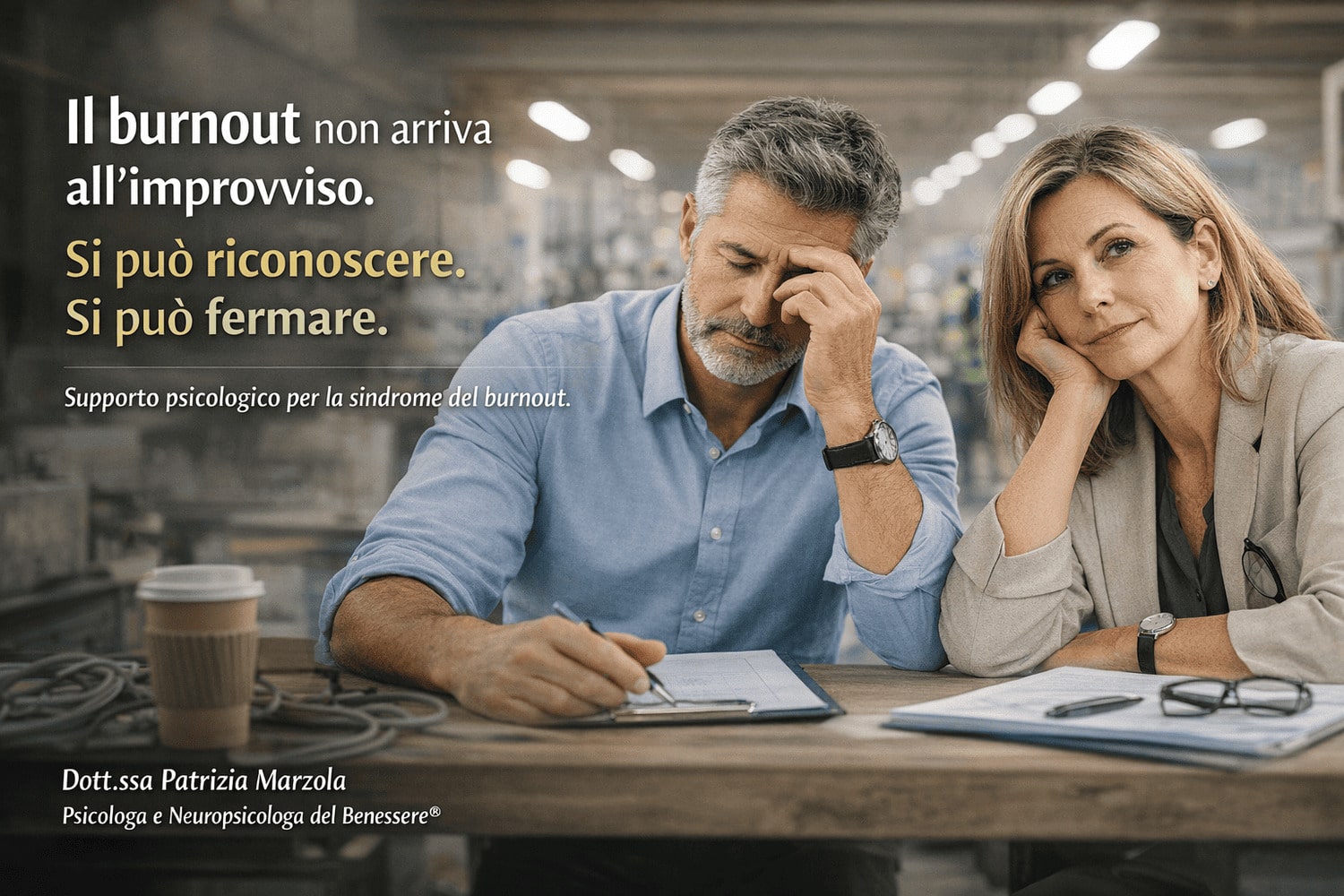 Sindrome del burn-out e esaurimento lavorativo, supporto psicologico per riconoscere i segnali e intervenire prima che il disagio aumenti