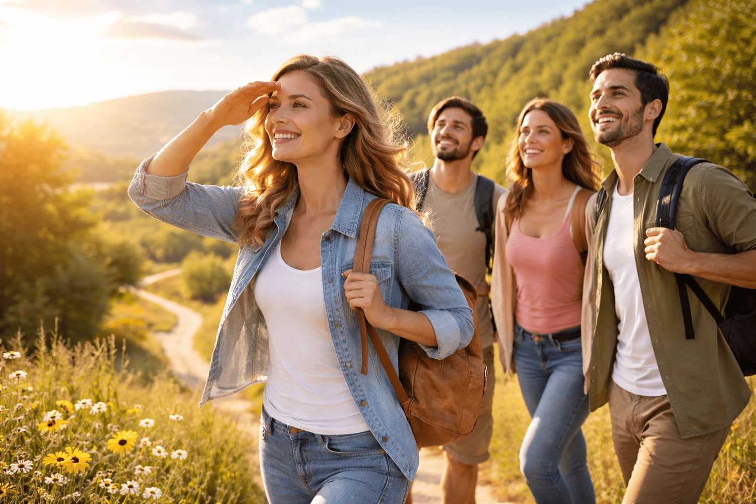 Voglio cambiare vita – iniziare un percorso di cambiamento Voglio cambiare vita: uomini e donne che guardano avanti iniziando un nuovo percorso di cambiamento