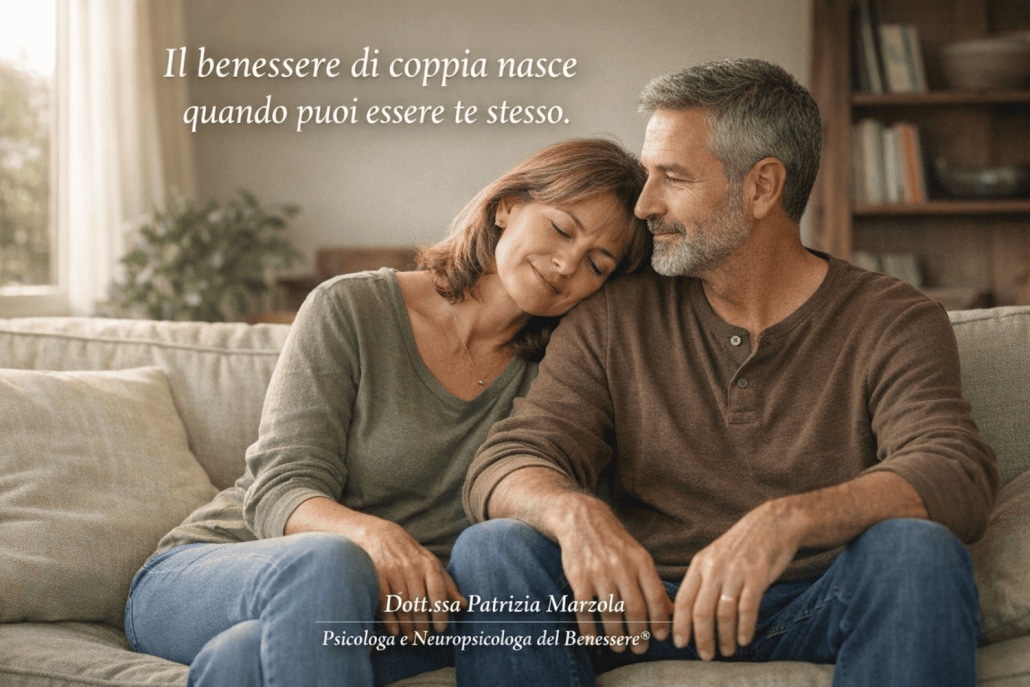Benessere di coppia e relazione che ritrova equilibrio e connessione