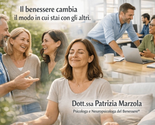 Benessere e relazioni sociali: persone che stanno meglio con sé stesse e con gli altri