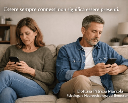 Internet e rapporto di coppia con distanza emotiva e mancanza di presenza