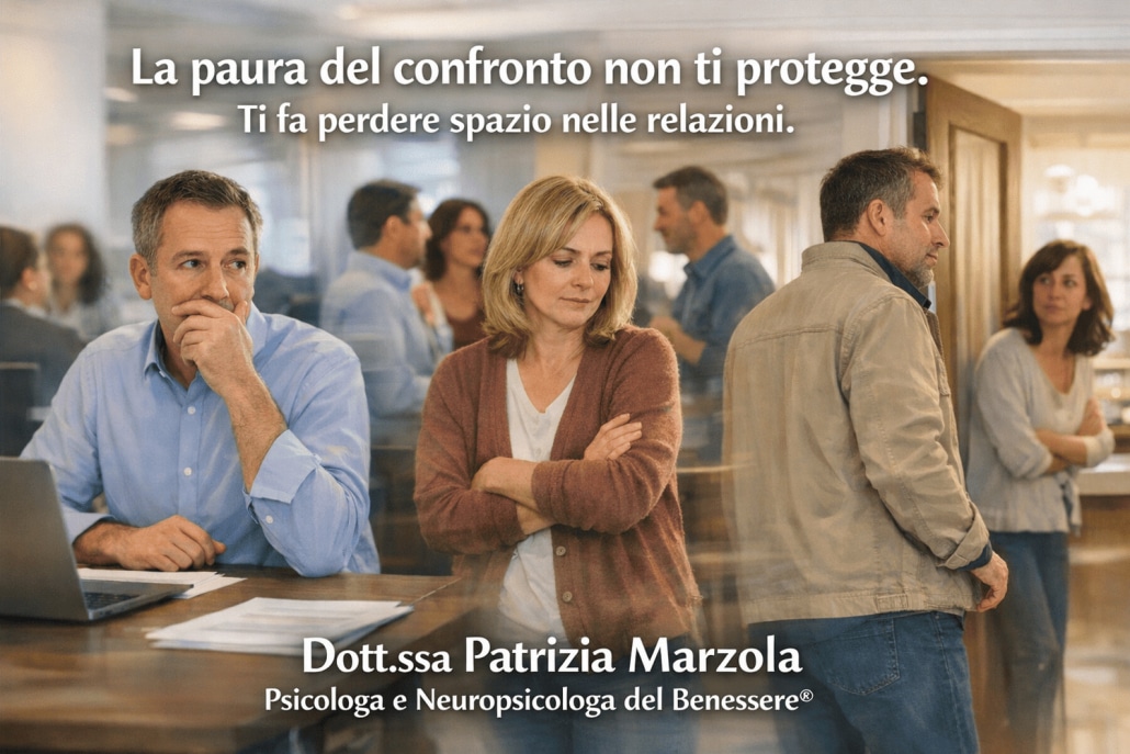 Paura del confronto nelle relazioni interpersonali e difficoltà a esprimersi per timore del giudizio