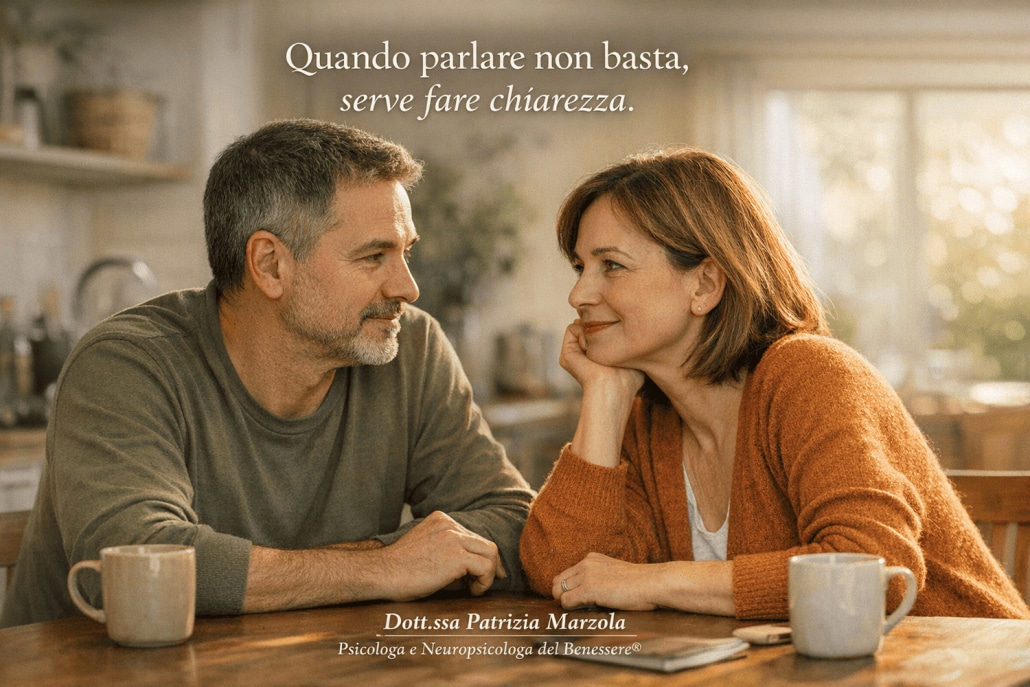 Quando parlare non serve nella coppia: consulenza di coppia per fare chiarezza nella relazione