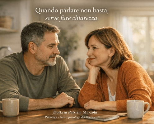 Quando parlare non serve nella coppia: consulenza di coppia per fare chiarezza nella relazione