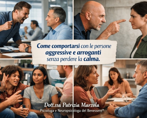 Come comportarsi con le persone aggressive e arroganti senza perdere la calma nelle relazioni