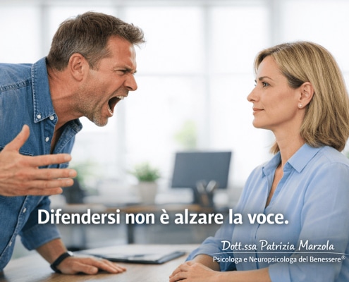 Dott.ssa Patrizia Marzola - Allenamento alla comunicazione efficace per gestire chi alza la voce.