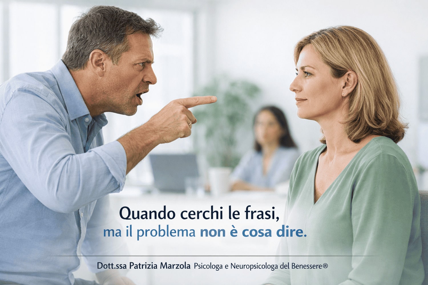 Frasi per zittire una persona arrogante e mantenere la calma Frasi per zittire una persona arrogante: restare calmi durante un confronto difficile