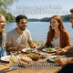 Gestire l’ansia nella vita quotidiana: persone serene che condividono un momento di benessere e relazioni positive