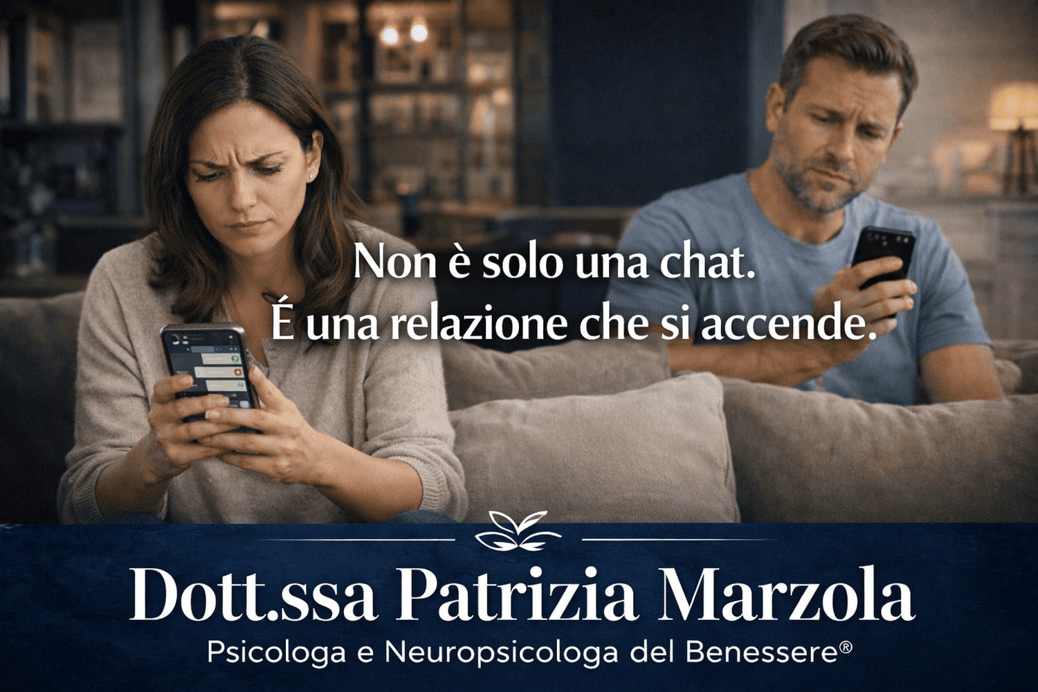Chat di classe WhatsApp e fraintendimenti: quando la comunicazione crea tensioni Chat di classe WhatsApp: due genitori leggono messaggi sul telefono con espressione tesa, mostrando come la comunicazione scritta può creare fraintendimenti e conflitti nelle relazioni