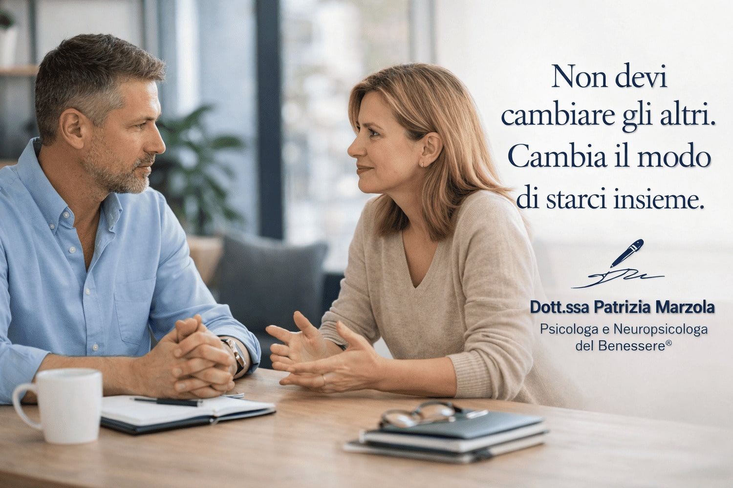 Come farsi amico un nemico e gestire persone difficili Come farsi amico un nemico: uomo e donna gestiscono una relazione difficile con comunicazione efficace