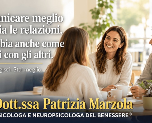 Comunicazione efficace e abilità sociali in una relazione positiva tra persone che dialogano con sicurezza e naturalezza