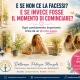 Uomo e donna alle prese con un cambiamento personale, rappresentati con una mappa simbolica e il messaggio motivazionale sulla paura di non farcela e sul coraggio di ricominciare.