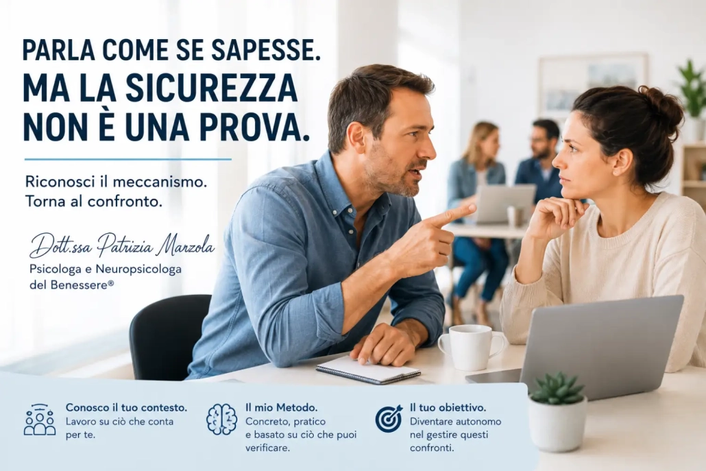 Come smontare un presuntuoso quando parla con sicurezza come se avesse sempre ragione