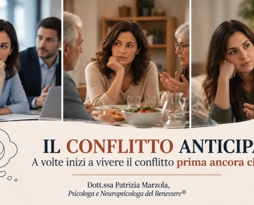 Paura del conflitto nella vita lavorativa, familiare e nelle relazioni