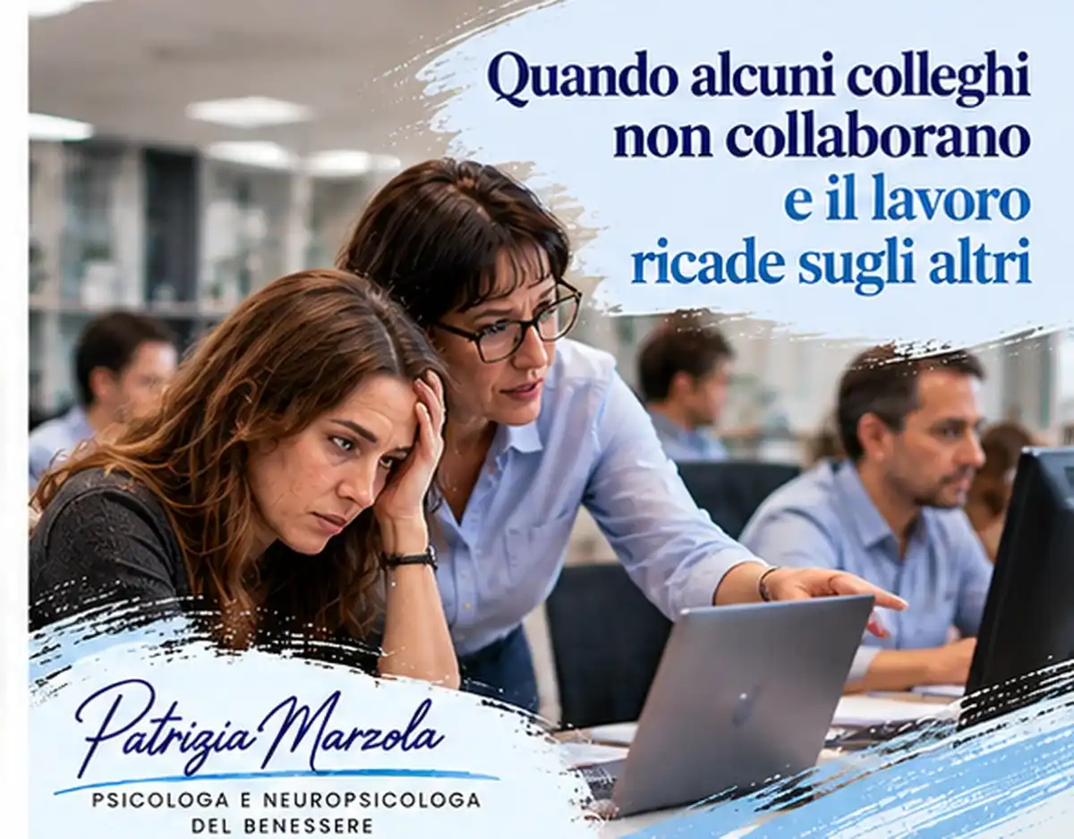 Conflitti sul lavoro: quando manca la collaborazione. Lavoratrici durante una formazione informatica, con difficoltà di collaborazione e tensioni nel gruppo.